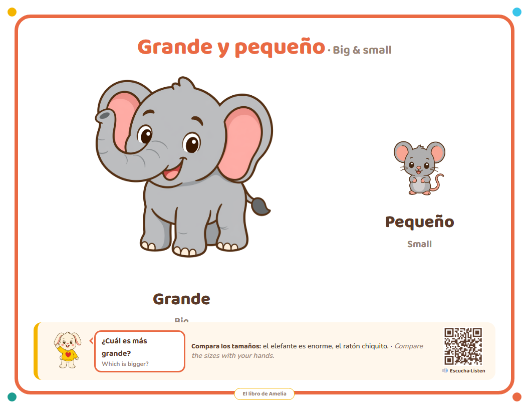 Grande y pequeño