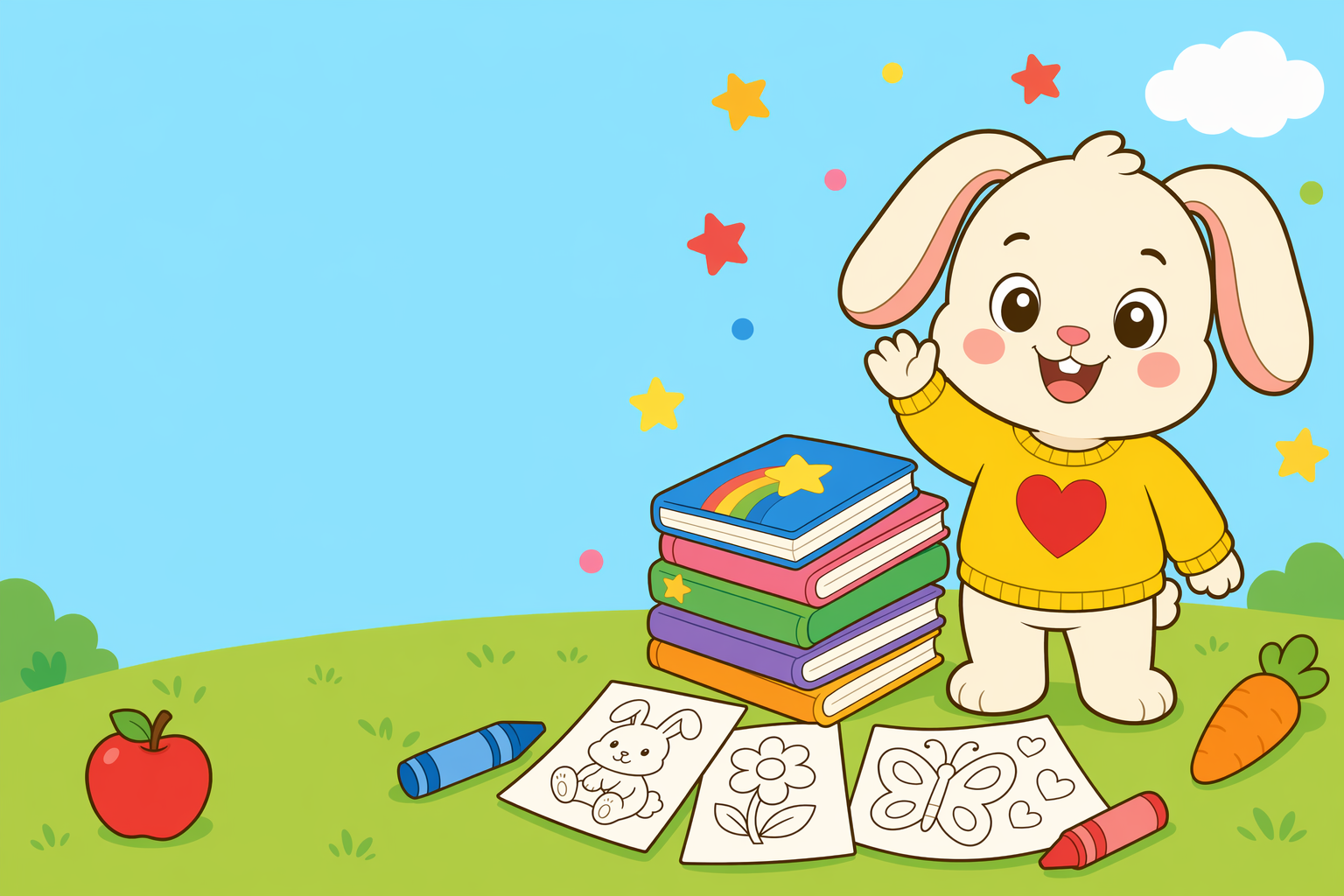 Meñi, el conejito de Meñiques, con cuadernos de actividades